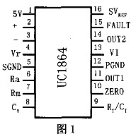 UC1864的管腳排列